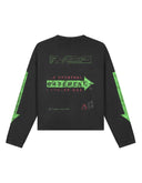 FRANKIE BASEMENT LS | Washed Black